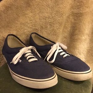 Vans Navy Sneakers Size 10.5